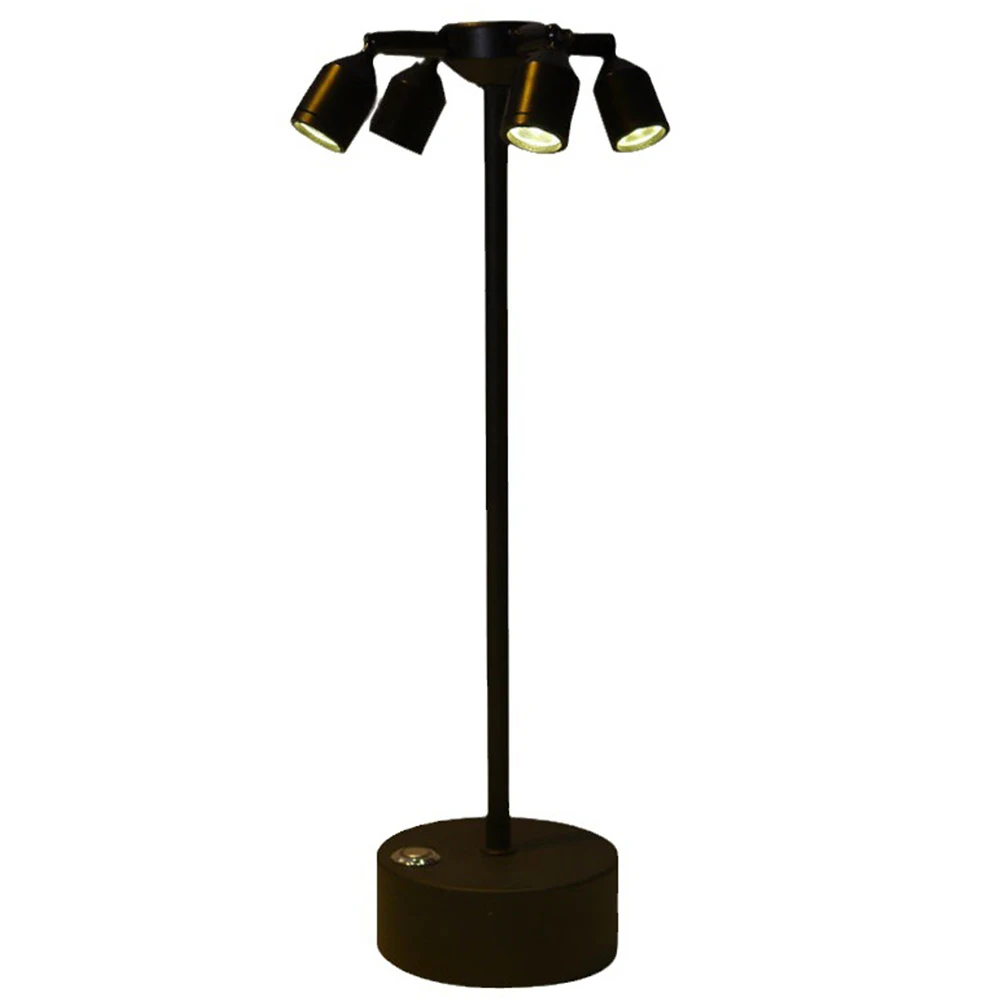 

Cordless Table Lamp With Contact Base, Built-in 2000mAh Battery, Adjustable Brightness, Function, Multi Functional