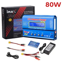Cargador de batería iMAX B6 de 80W para Lipo NiMh Li-ion ni-cd Digital Lipro Balance cargador descargador AC Power 15V 6A adaptador Rc Car