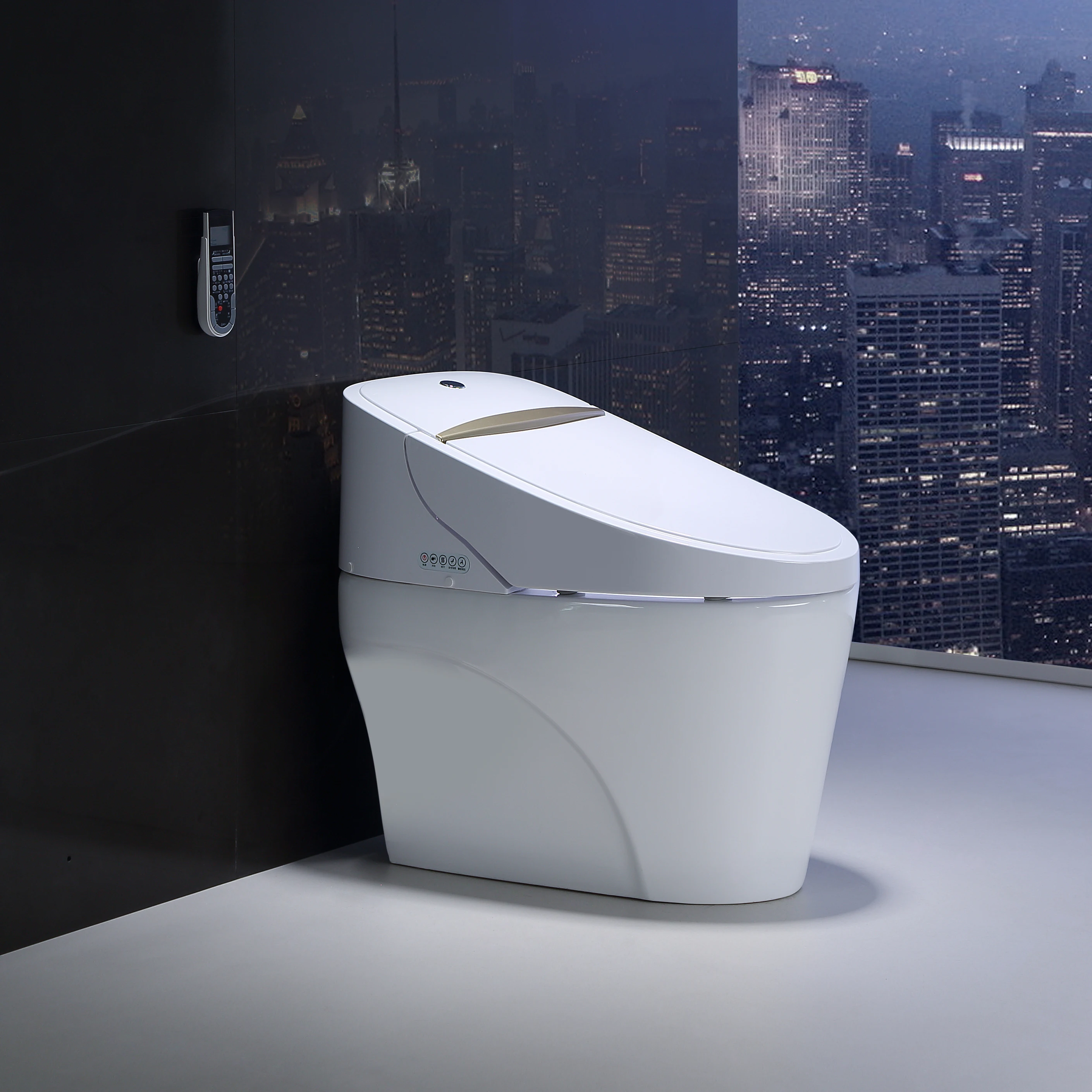 Wholesale Modern Electric Sanitary Ware Automatic Toilet Bowl Wc Intelligent Ceramic One Piece Inodoro Smart Toilet