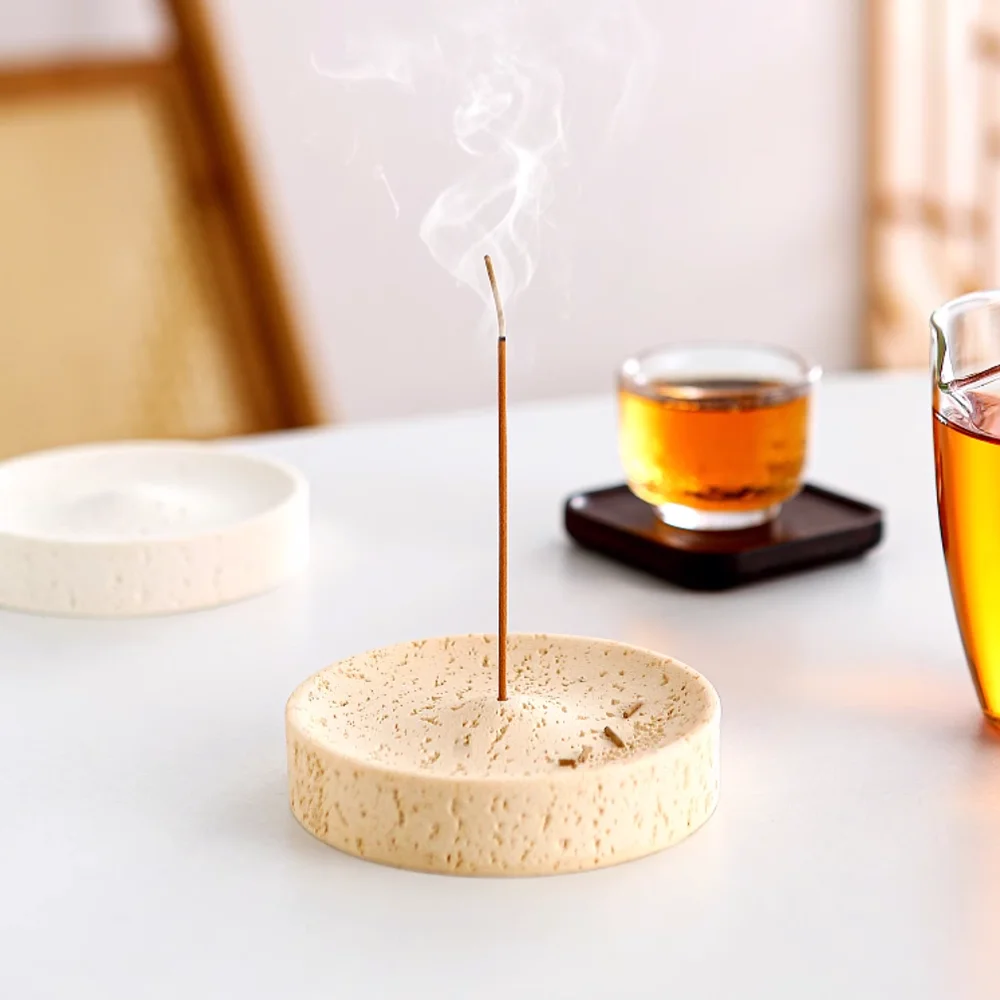

Silicone Mold For Cement Cave Ctone Incense Insert，Incense Stick Base,Concrete Incense Holder，Creative Incense Stand