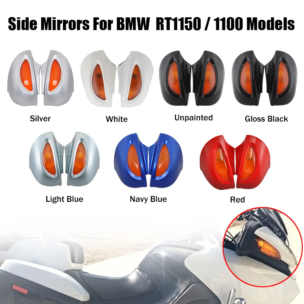 Motorcycle Wide Rearview Mirror For Motor R1100RT R1150RT R1100 RT R1150 RT R850RT Motorbike Side Mirrors Blind Spot Mirror