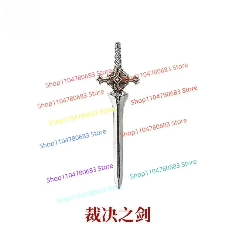 Moc bloco de construção metal guerreiro magnético mini figura montagem modelo exibição anime dos desenhos animados decoração desktop brinquedo presente do feriado hobby