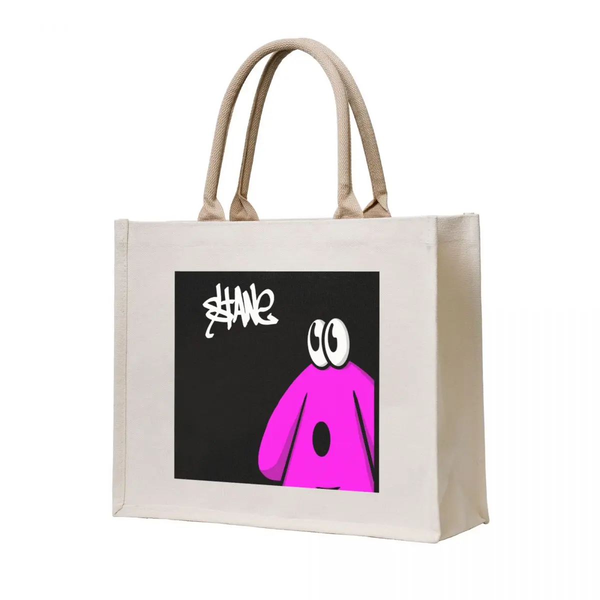 

Pink stanecell with stane tag Tote Bag shopping bags foldable tote bags aesthetic tote bag woman Big bag women