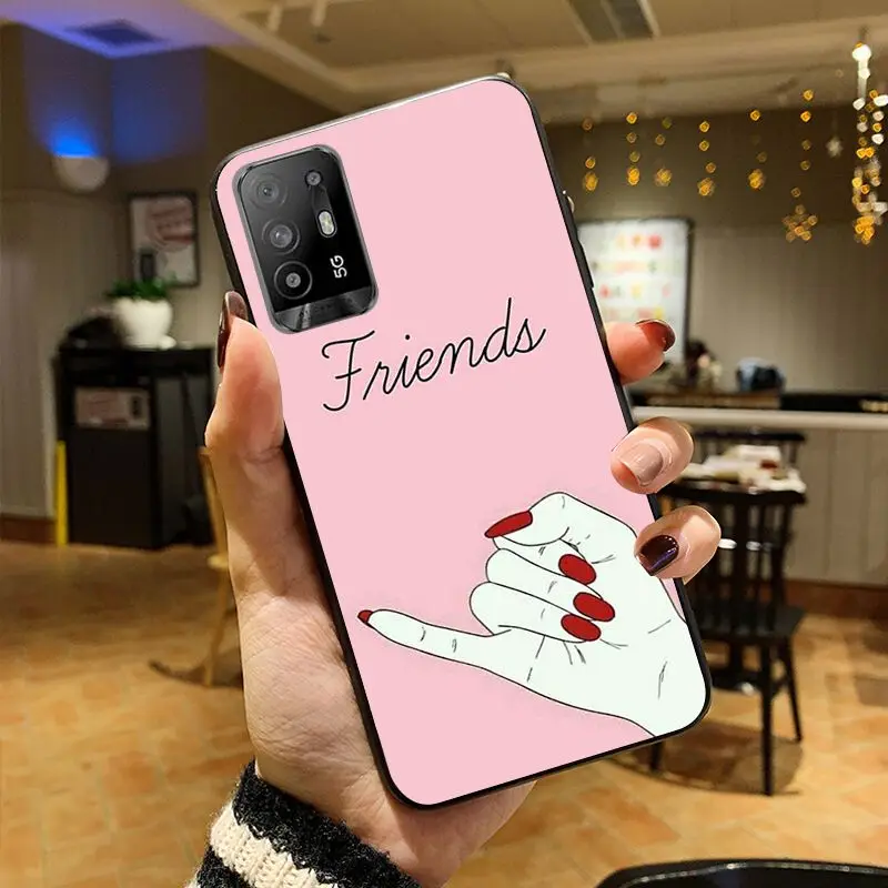 funda Moon Spells Makeup Best Friend Phone cover For OPPO A74 A78 A94 A98 A54 A72 5G A57 A96 A53S 4G A9 A73 A53 2020 Cases coque