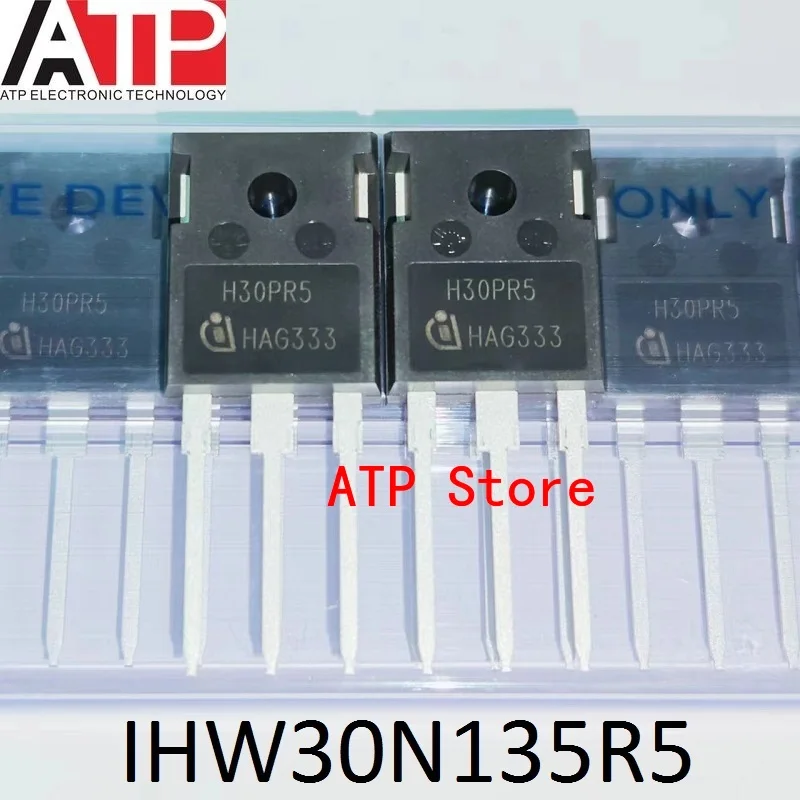 10pcs/lot New Imported Original H30PR5 IHW30N135R5 TO-247-3 IGBT Trench Field Stop 1350V 60A 330W Transistors