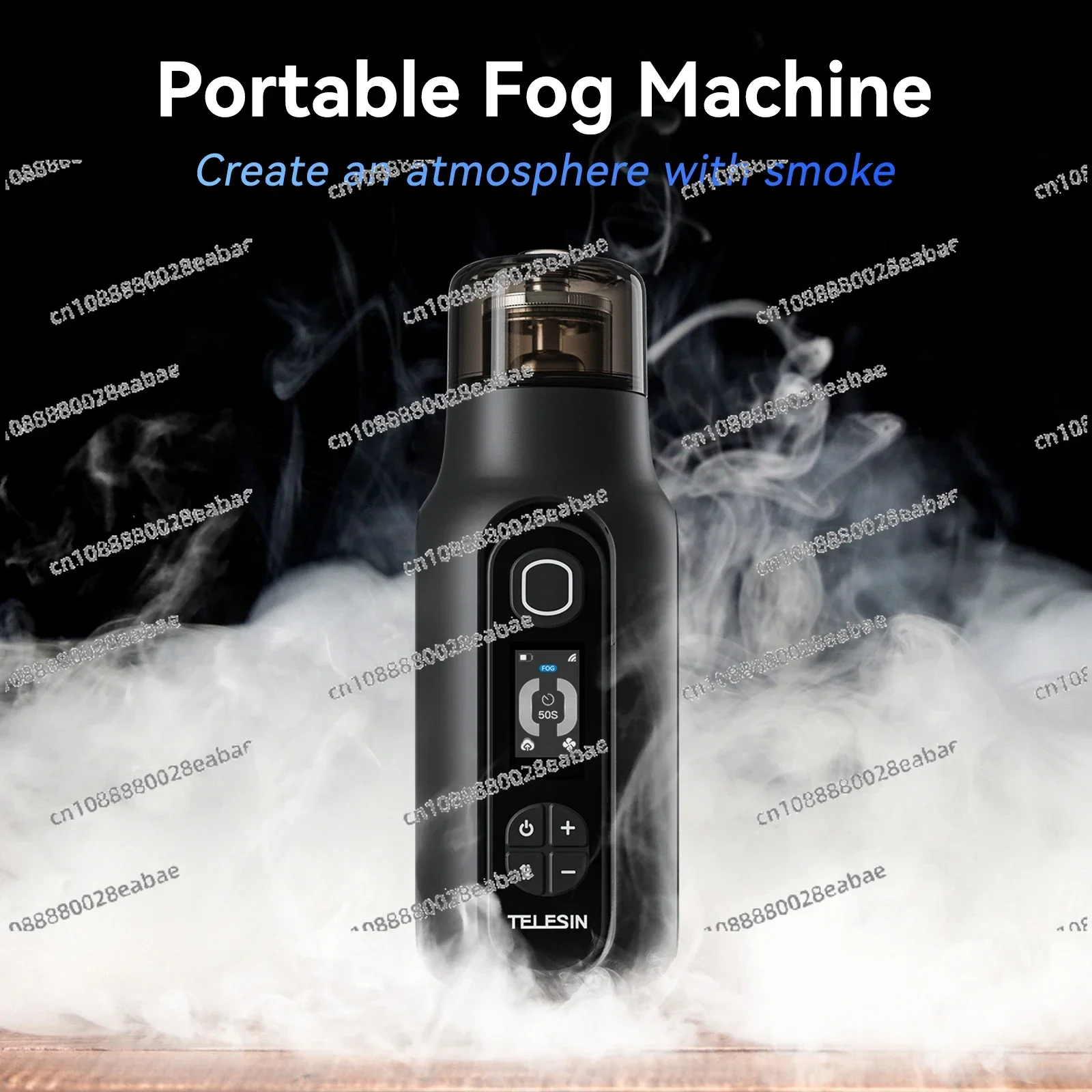 TELESIN Smoke Machine Photography Smoke Effect Portable Smoke Maker with Remote Control Fogger Machine for Video Shoot Party