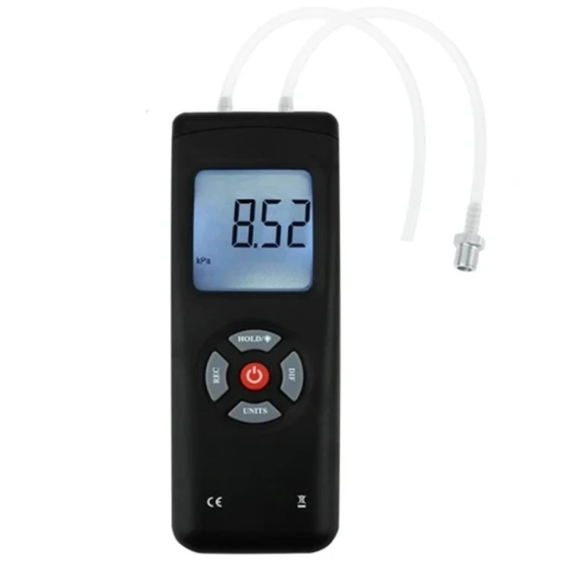 Digital Pressure Gauge Differential Pressure Gauge, High Precision Micro Pressure Gauge Stress