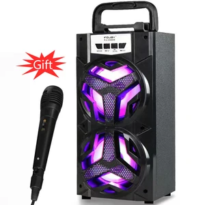 Bluetooth-Lautsprecher im Freien mit Drahtdraht, drahtloser Sprecher, großem Heimkino, Karaoke-Lautsprecher, 10W 10 Hauptverkaufsredner Bluetooth Anvox - №9