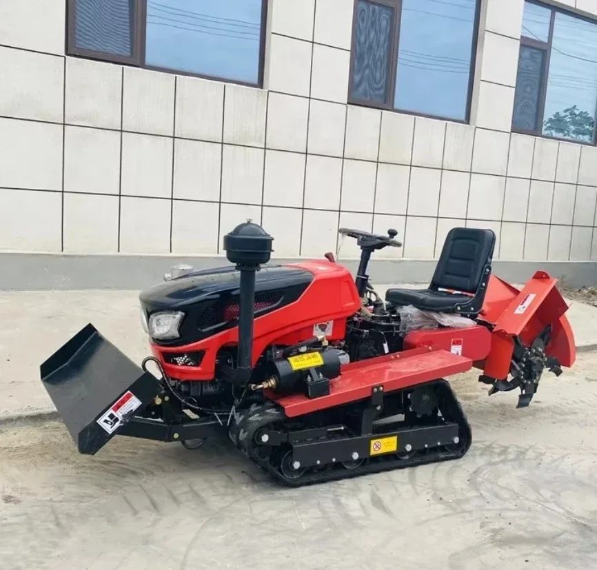 Multifunctional Miniature Tiller 35hp Diesel Powered Tiller Tractor Ripper Hot sales