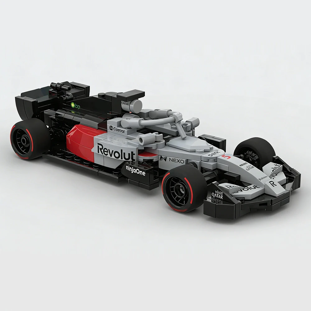 263-teiliges MOC Speed-Set ​ ​ Rennserie R26 Modellbausatz DIY Supersportwagen Modulare Montage Kinderspielzeug Jungen Geburtstagsgeschenk-Set