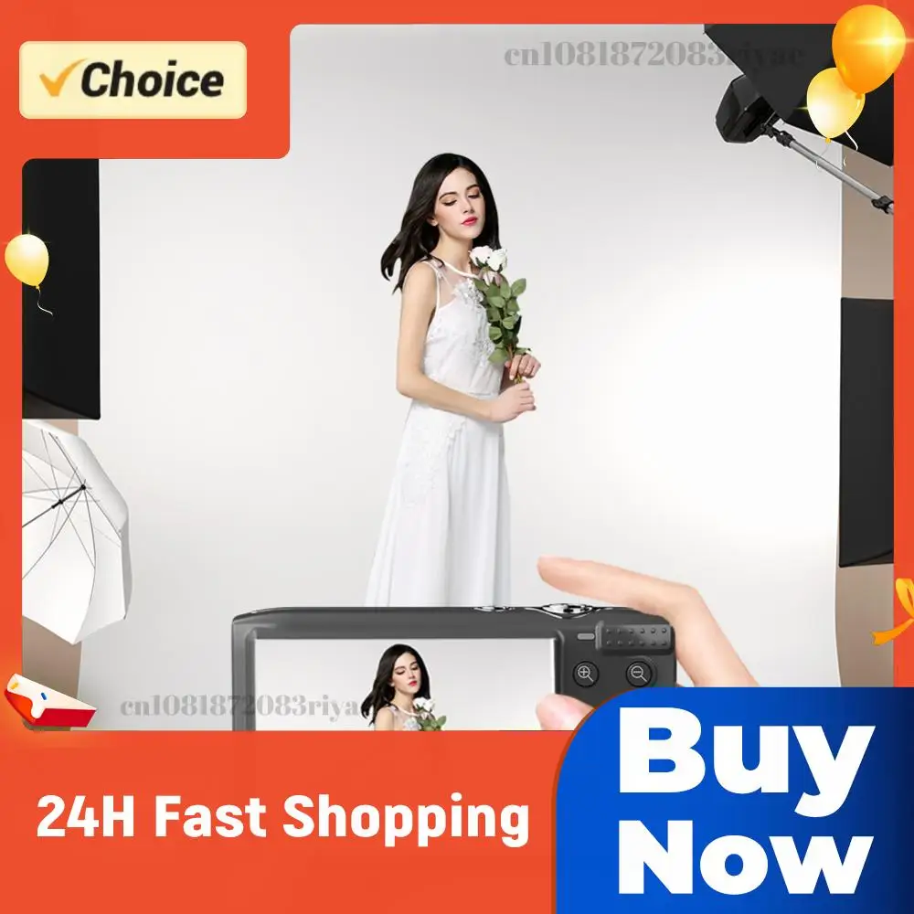 

Цифровая камера 72 МП для видеоблогинга, 16-кратный зум, видеокамера с 2,8-дюймовым ЖК-экраном для подростков, взрослых и начинающих