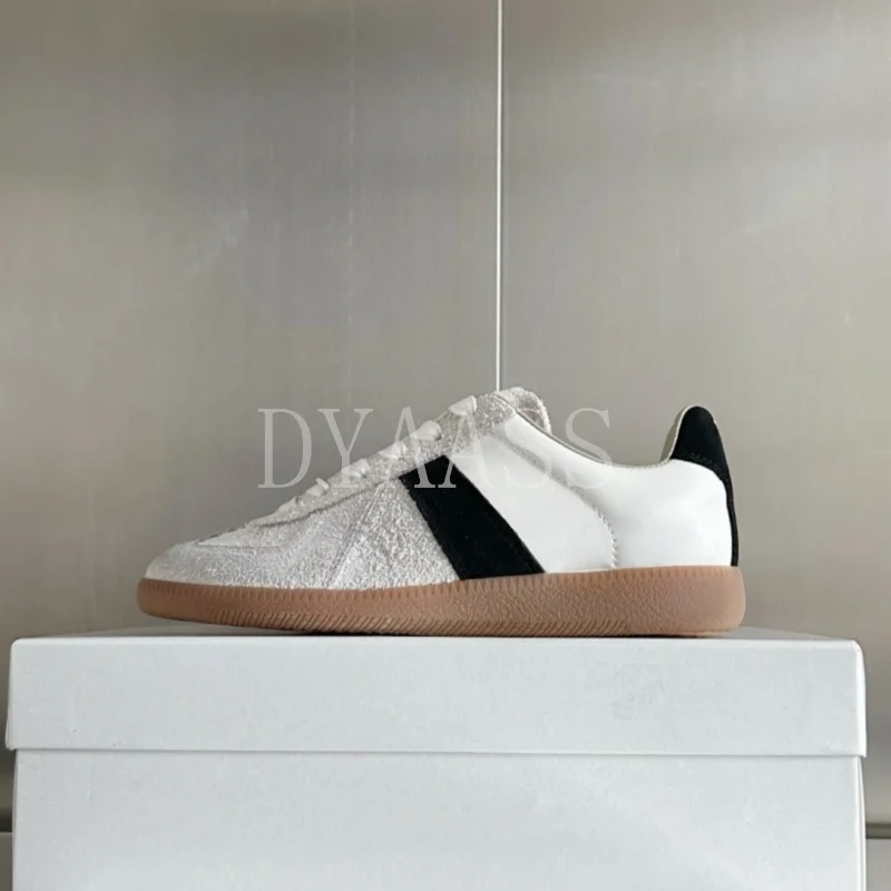 

Повседневная обувь унисекс, удобные кроссовки на шнуровке с круглым носком, модные прочные нескользящие уличные мужские и женские прогулочные туфли на плоской подошве