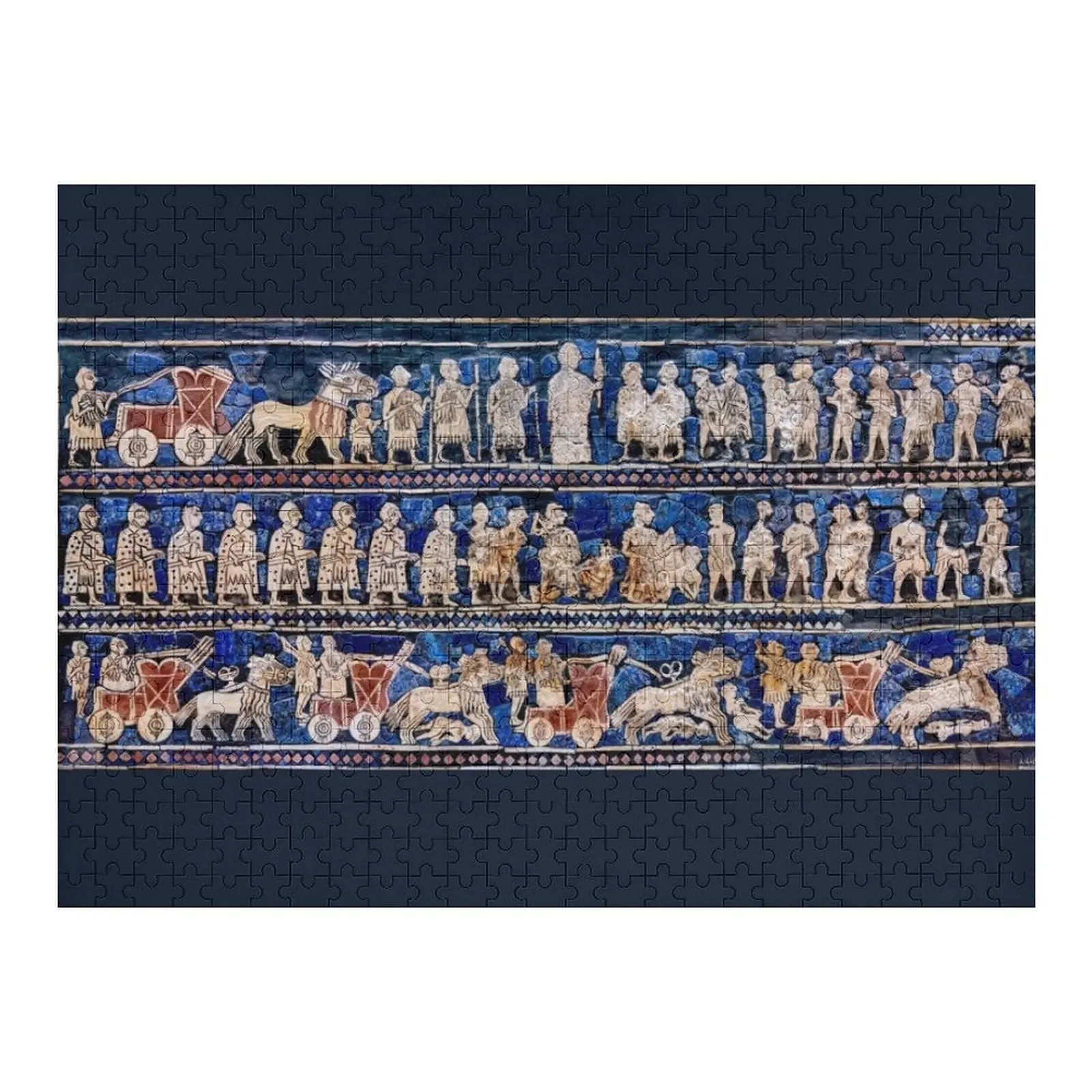 

Пазл Standard of Ur, персонализированные подарки, индивидуальное имя, детская игрушка, подарок на заказ с фотопазлом