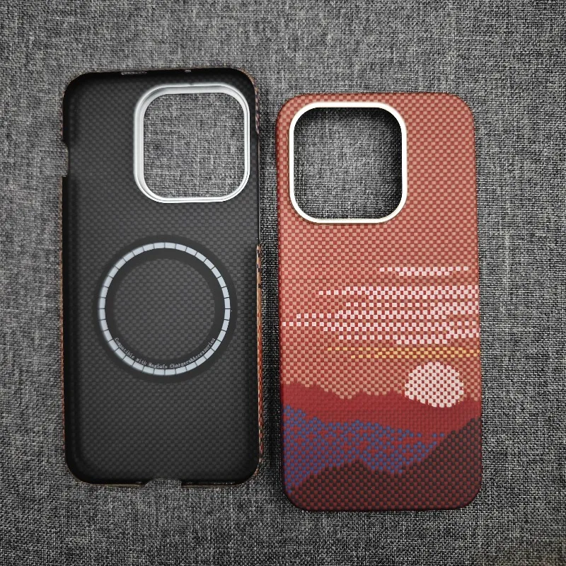 حافظة مغناطيسية لهاتف OnePlus15 من ألياف الكربون الأراميد خفيفة للغاية للأعمال مضادة للسقوط حافظة هاتف محمول لهاتف Oneplus 15