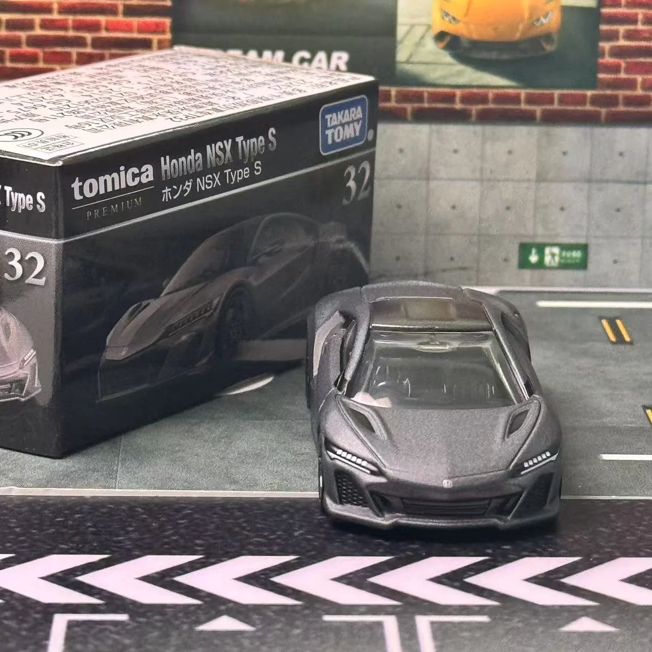 Takara Tomy Tomica Premium 32 Honda NSX Typ Odlew Statyczny Samochód Ze Stopu Metalu Modele Kolekcjonerskie Ekspozycja Zabawka Prezent dla Chłopca
