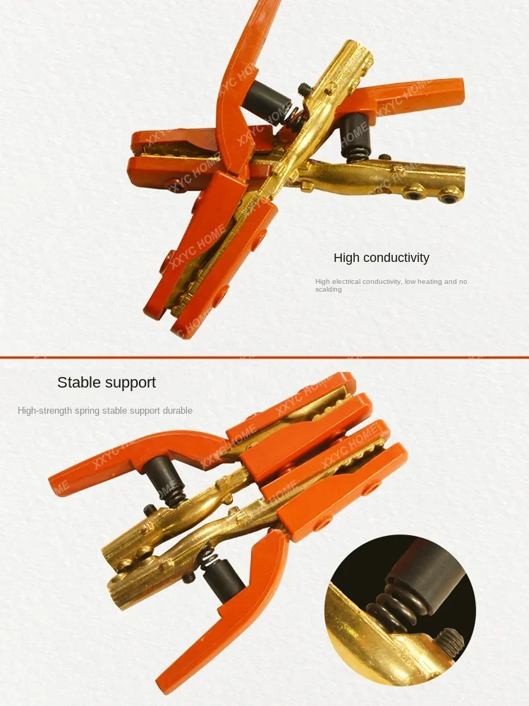 Electric Welding Pliers High Current Non-Scald Industrial Welding Handle Pliers Welding Clamp