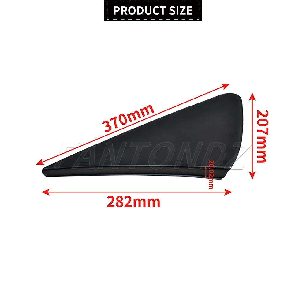 A1696900187 For Mercedes-Benz A-Class W169 2004-2012 Car Door Mirrior Panel Trim Rearview Triangle Cover Molding A1696900287