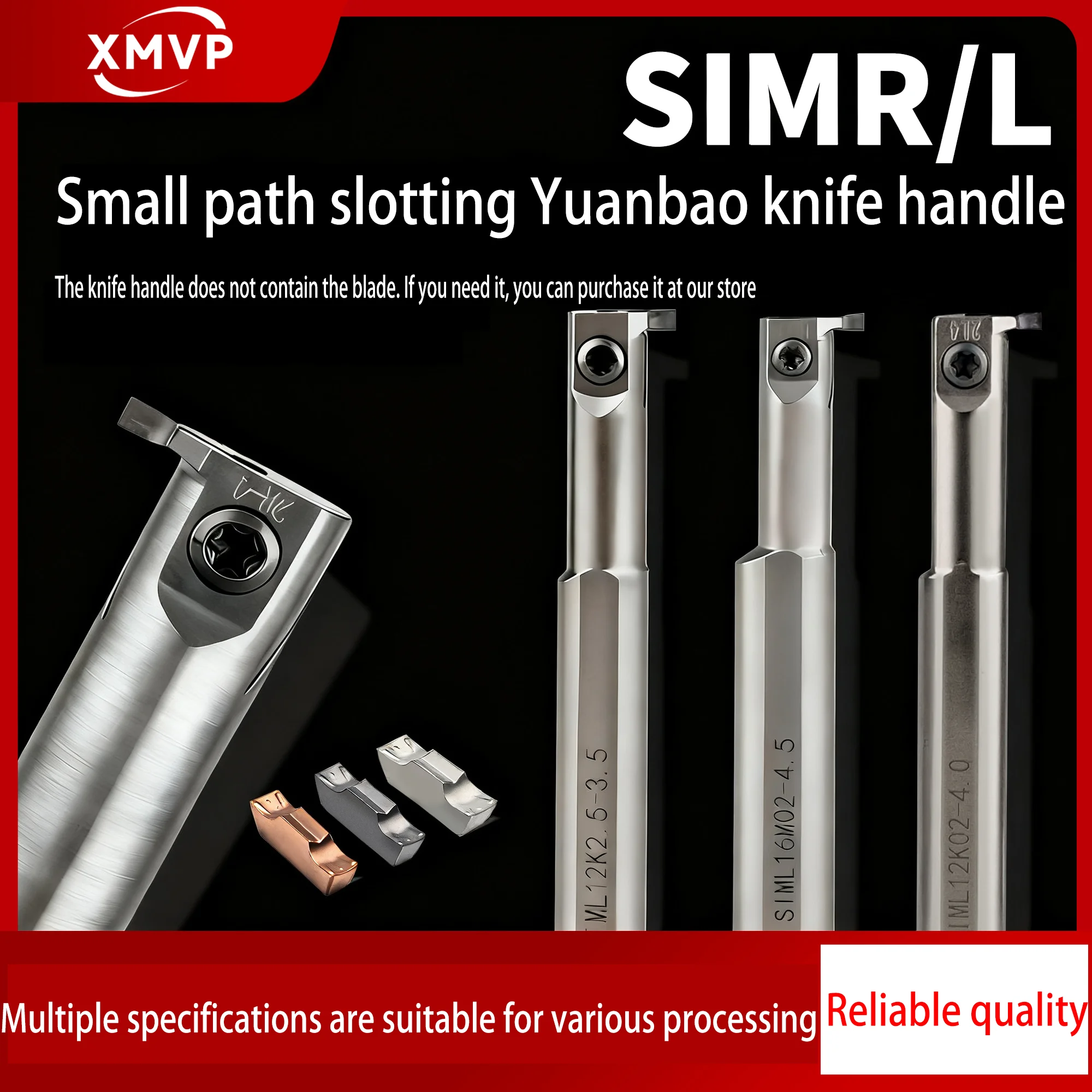 

Держатель инструмента SIMR/L из пружинной стали для обработки канавок небольшого диаметра с ЧПУ, предназначенный для ударопрочности и долговечности. Это