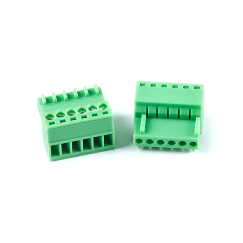 5Pcs 15EDG KF2EDGK 2.54mm 3.5MM 3.81MM 5.08MM PCB Screw Terminal Block Connector Plug Pin Header Socket 2-12P 2.54/3.5/3.81