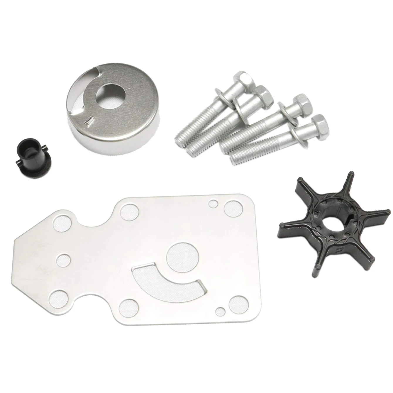 

For Yamaha 9.9Hp 15Hp F15 Outboard Water Pump Repair Kit(1996-2009) Replacement for Sierra 18-3433 63V-W0078-01