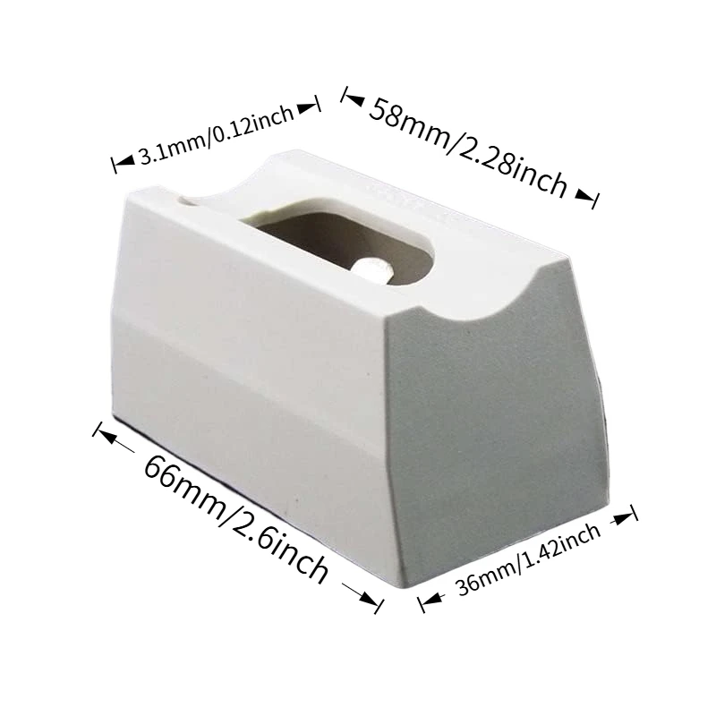 S14D Lamp Socket Tube Light Holder, 85-250V 4A PBT Flame Retardant Copper Contact for Bathroom Mirror Cabinet Wall Light