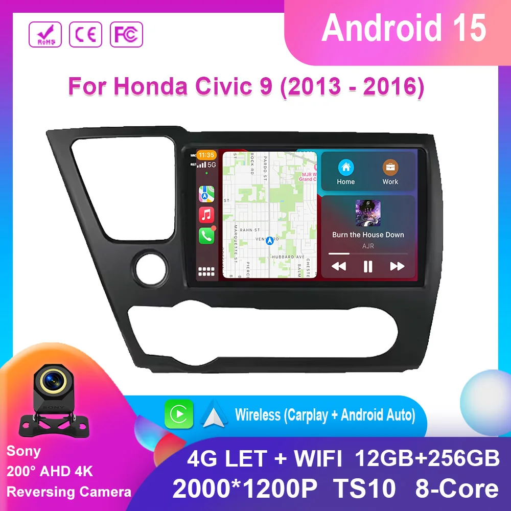 For Honda Civic 9 2…