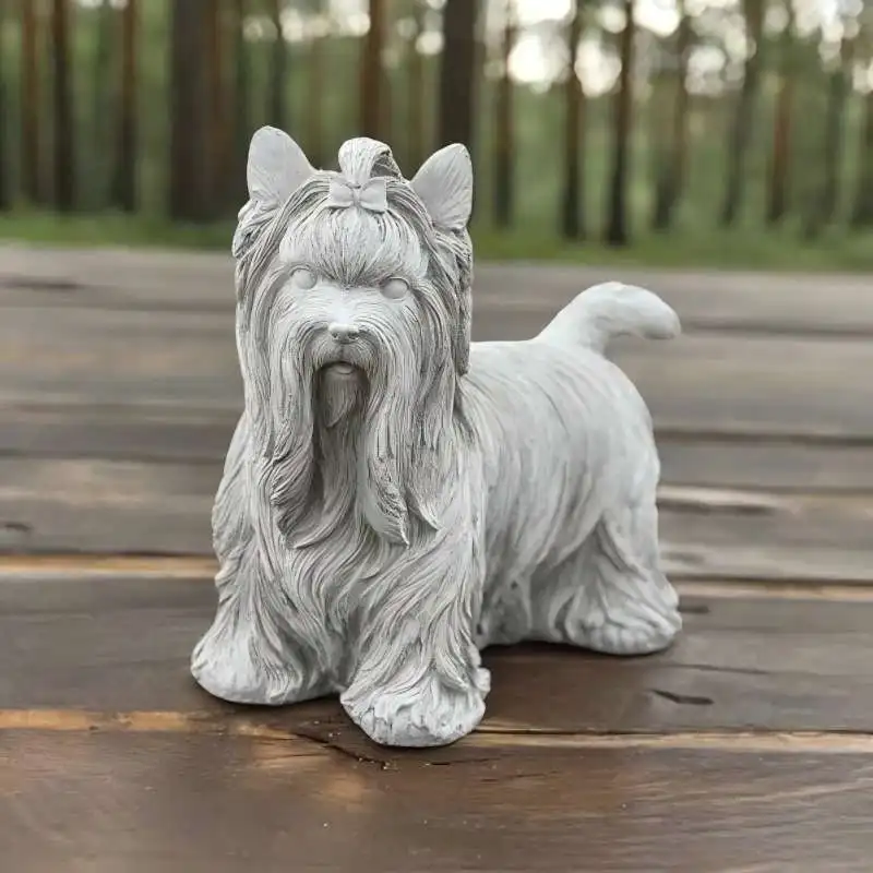 الحلي الحيوانية الإبداعية الملاك القط الكلب الغزلان النحت ديكور المنزل الراتنج الحرف بالجملة #2