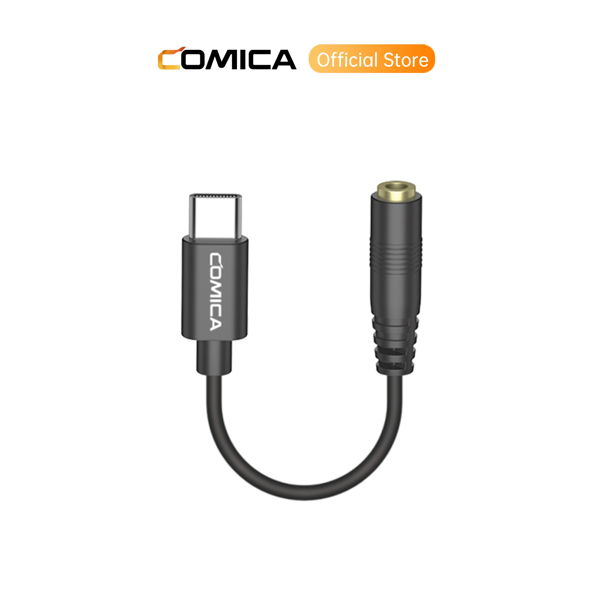 Comica CVM-SPX-UC 3.5mm TRRS To USB-C Interface Audio Cable Mini Sound Cable Adapter Audio Adapter Cable For Microphone
