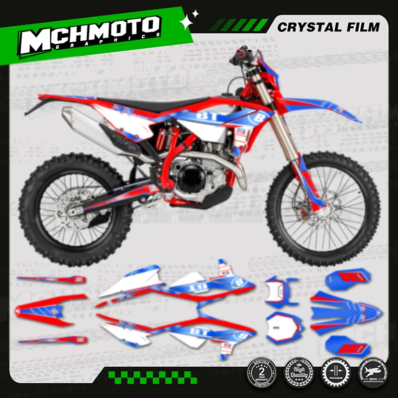 Mcmfg equipe de motocicleta adesivos decalque para beta rr enduro 2023-2025 2023 2024 2025 250 300 350 -009