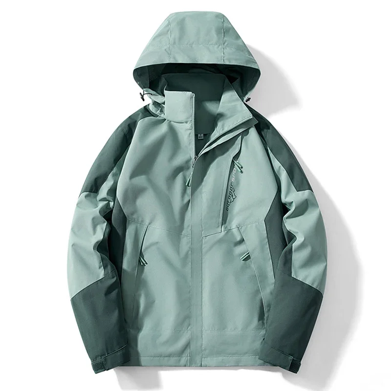 

Women Autumn Trekking Jacket Outdoor Hiking Rain Coat Windbreaker Waterproof Hooded Camping Cycling Climbing Warm