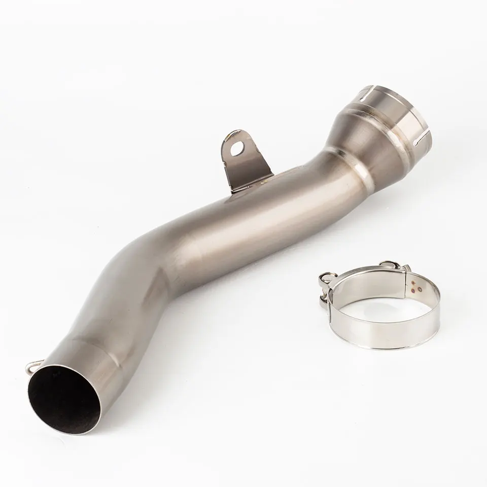 Motorcycle Titanium link pipe for Kawasaki Ninja ZX10RR ZX-10R ZX10R ZX-10r exhaust middle pipe 2021-2024 zx10r exhaust