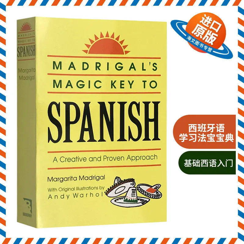 Madrigal’s Magic Key To Spanish Original English Edition Spanish Learning Book for Beginners Bilingual Reference