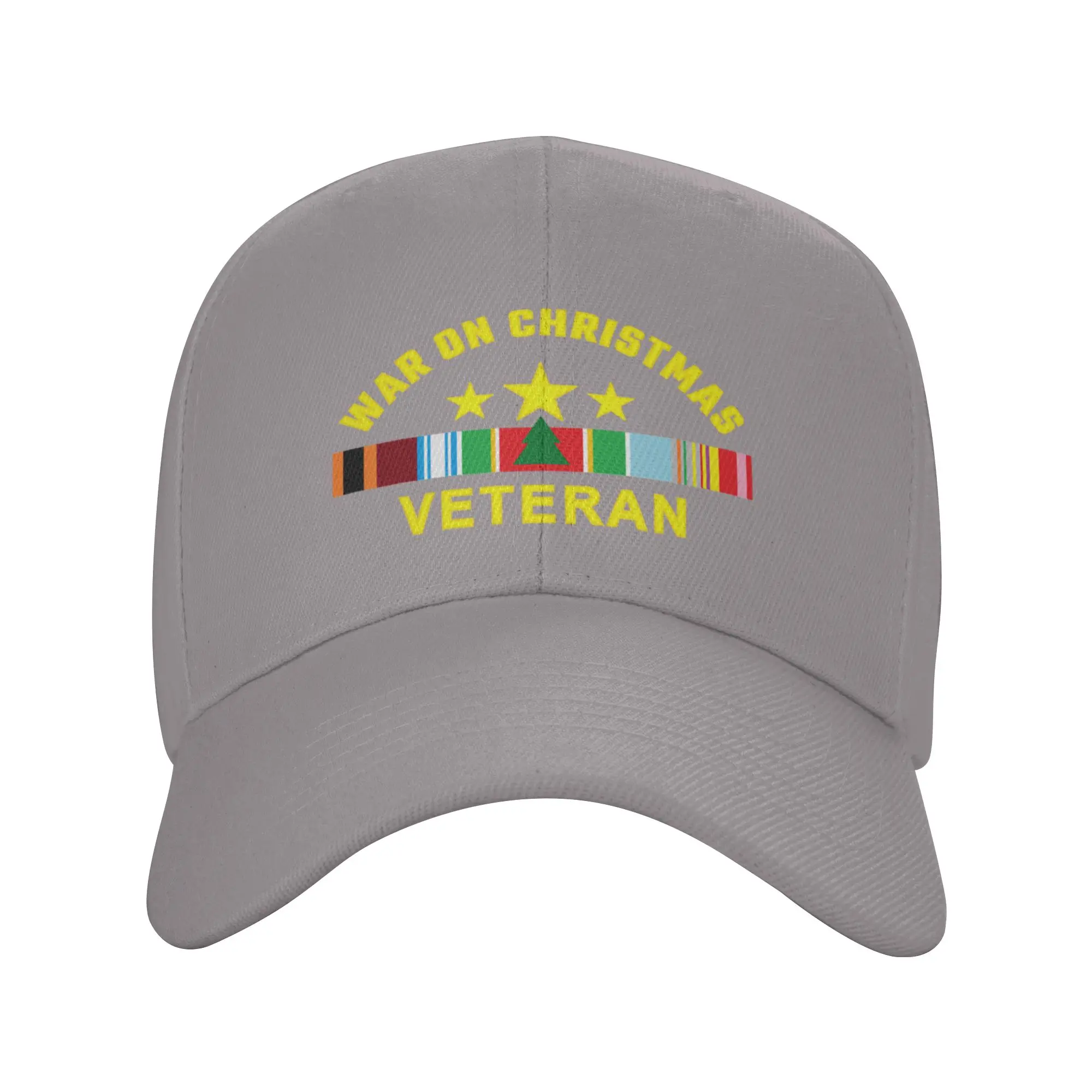Hot Sale War on Christmas Veteran Baseball Cap  Spring Caps Women  Stadium Watching Game Caps Women