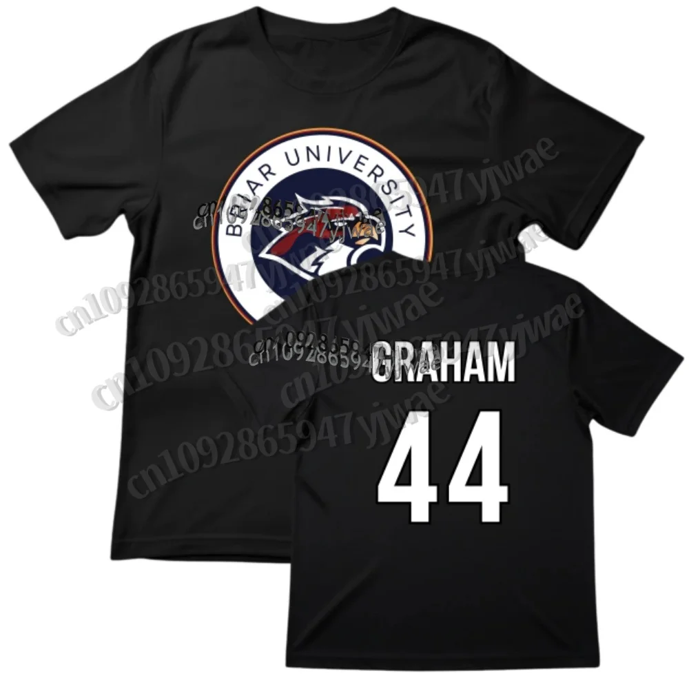 Camiseta da série de TV Off Campus Graham 44 22 Design Tshirts DI LAURENTIS 66 Tucker46 Camiseta estampada de manga curta masculina com capuz