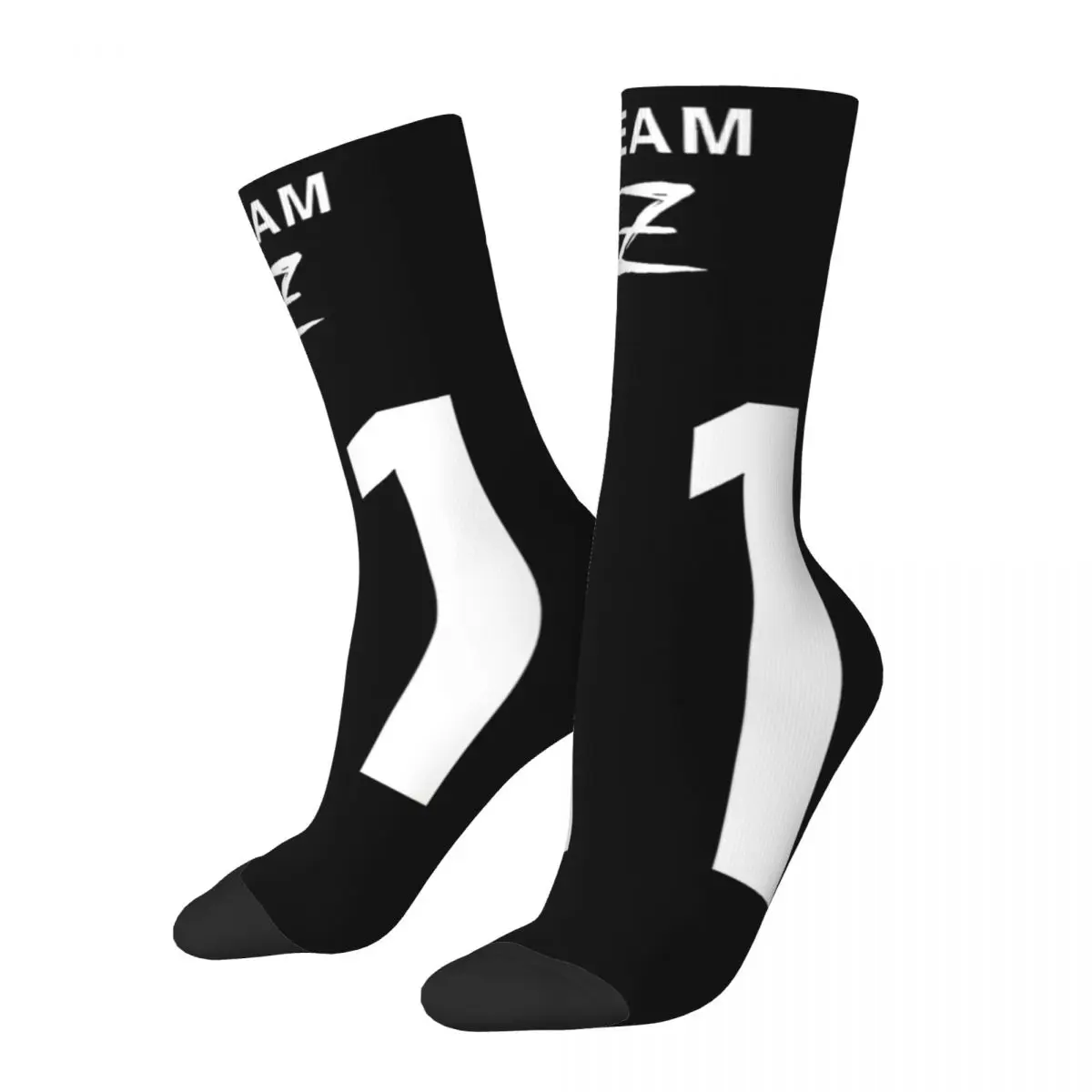 Winter Warm Crazy Design Men's Women's Blue Lock - Training Socks Sweat Absorbing Skateboard Socks