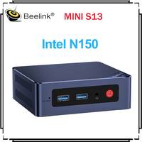 Beelink Mini S13 Intel Processor Twin Lake-N150 Mini PC 16G 500G 3200Mhz DDR4 SATA3 SSD Desktop Computer VS Mini S12 Pro N100