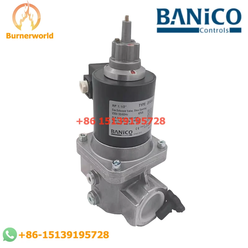 Original BANICO Solenoid Valve Slow Open ZEVS25 and Baltur TBG35 fan wheel