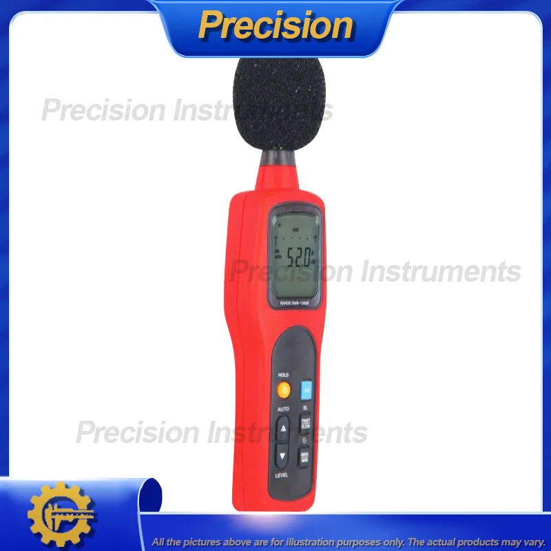 2026 Noise Meter Handheld Sound Level Tester Decibel Measurement Device for Environmental Monitoring and Industrial Use