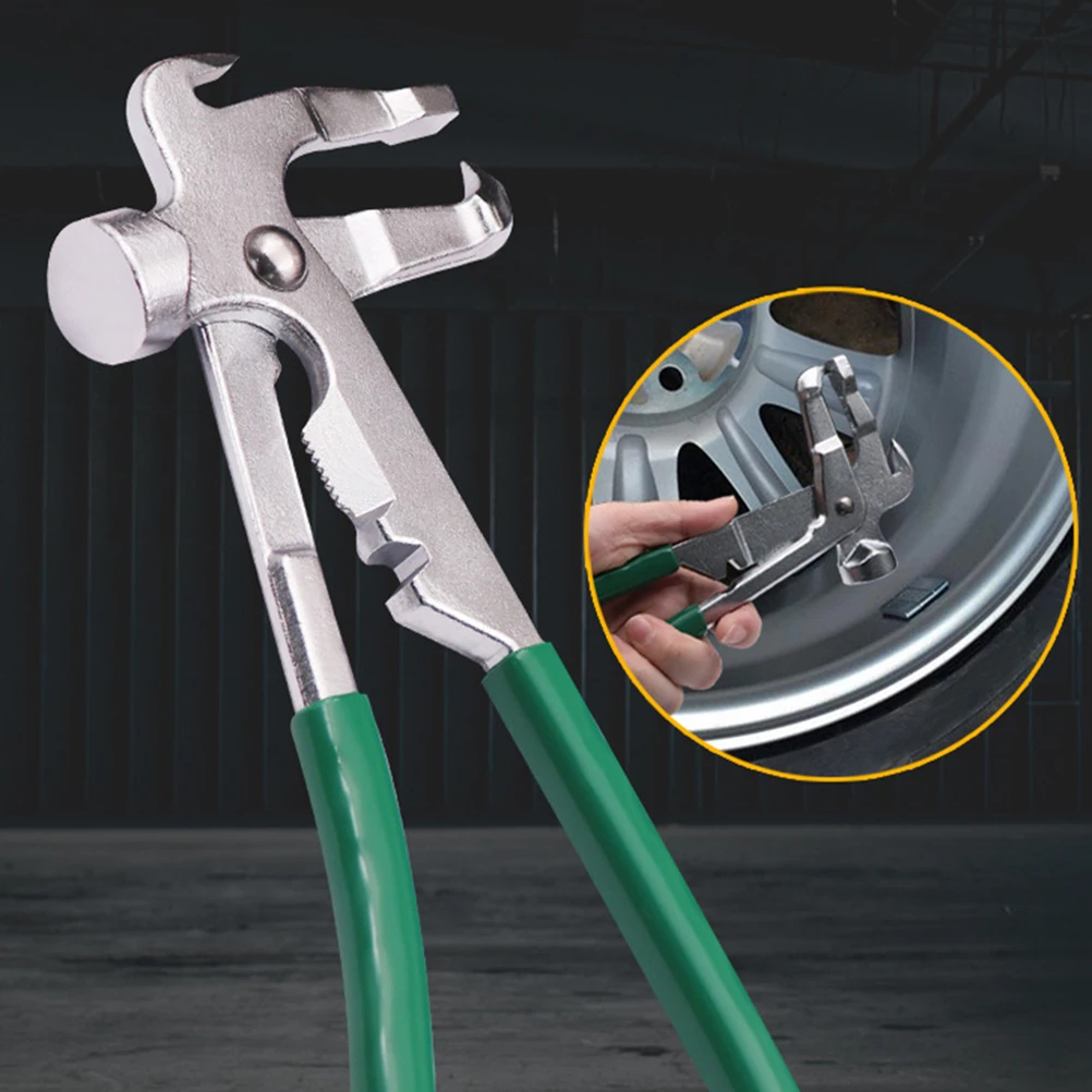 

Tire Balance Pliers Wheel Weight Balancing Tool Heavy Duty Hammer Alloy Steel Compact Design Car Accessory Vehicle Supply