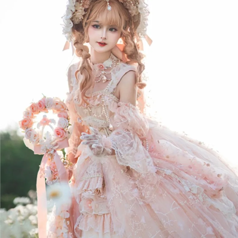 Flower Wedding Gorgeous Girl Chiffon Dress Birthday Gift