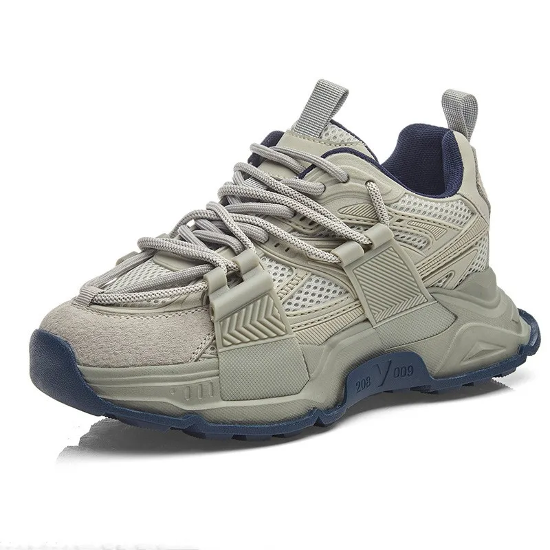 

New Women's Luxury Sneakers Fashion Trend Versatile Casual Shoes Thick soled 8cm Height Increase Outdoor Sports Running Shoes