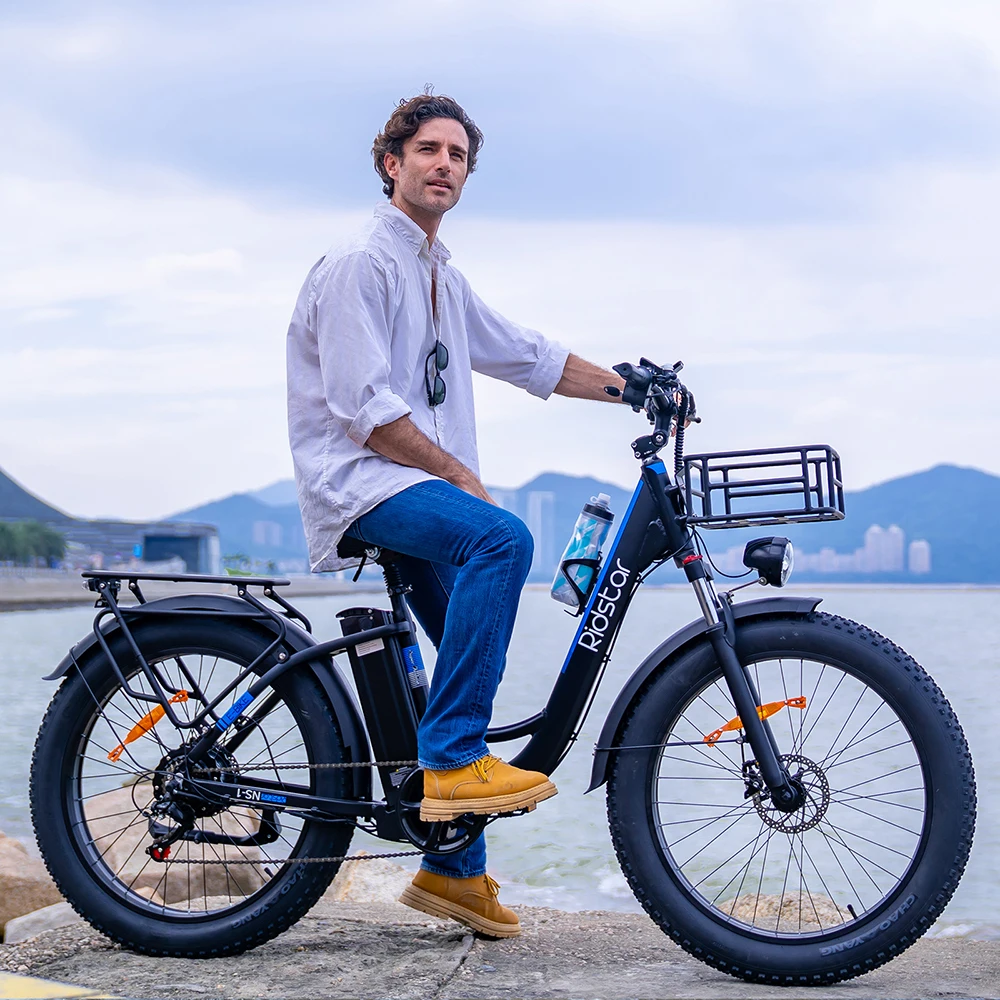 

Электрический грузовой велосипед (E-Bike) 26 дюймов, 48В 20Ач, с толстыми шинами, для взрослых, для доставки