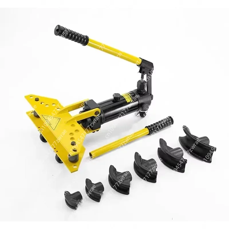 SWG-1 Stainless Steel Alloy Steel Bar Aluminum Plastic Manual Portable Pipe Bender Machine 19-34mm Bending Diameter
