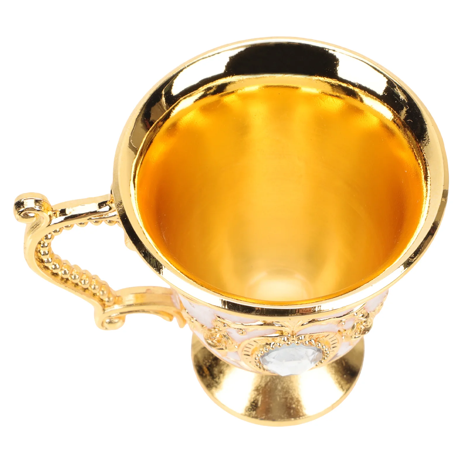 

Zinc Alloy Liquor Cup Texture Suitable for Wine Whiskey Coffee Tea Juice Home Decor Exquisite Drinking Goblet Metal
