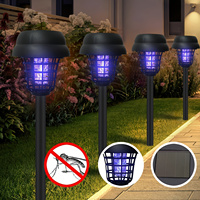 Solar Mosquito Trap - IP65 Outdoor Insect Catcher Lamp with Decorative Light for Garden, Yard & Lawn
