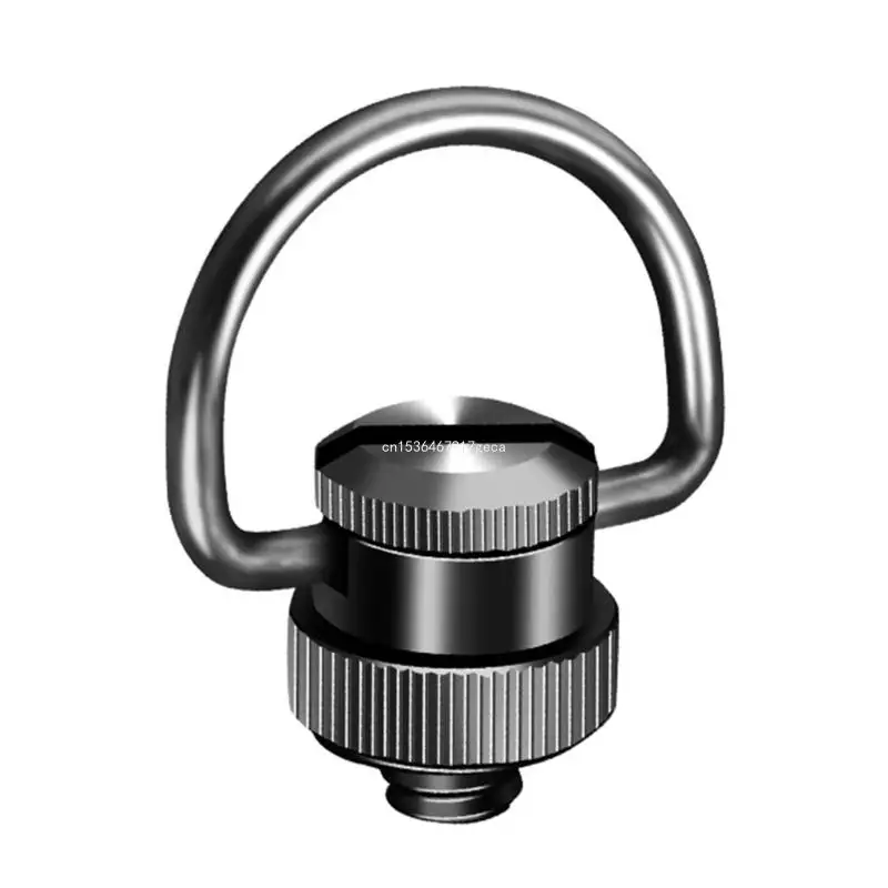 

Smooth Tightening 1/4Inch D Rings Screw Hinged Holder for Tripods Quick Release Dropship