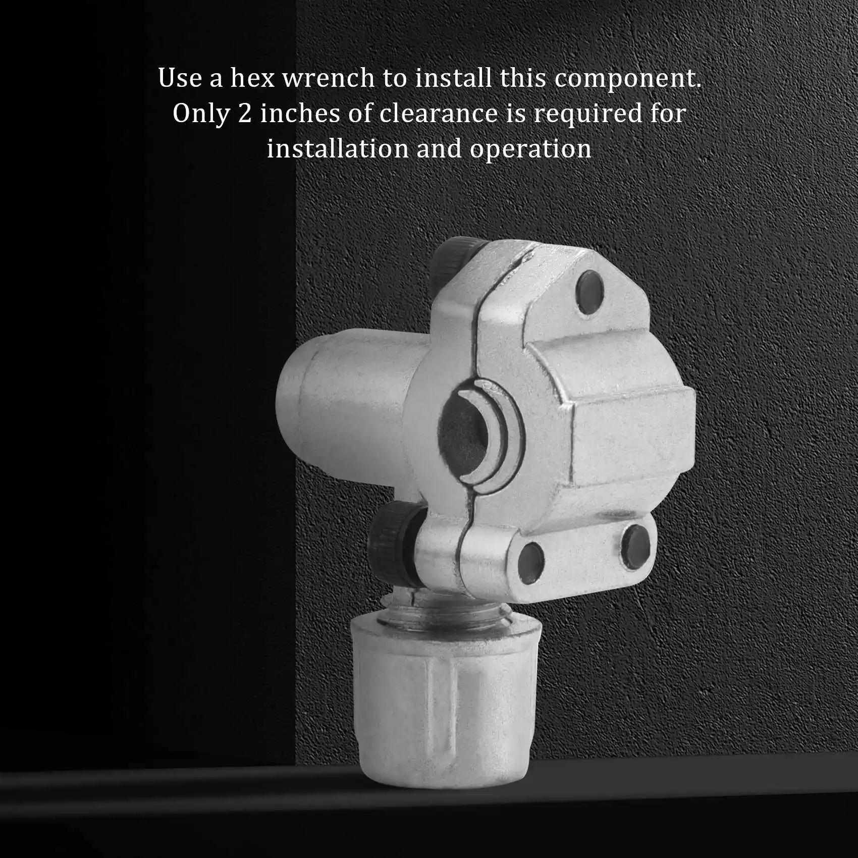 Paquete de 6 kits de válvulas de grifo de línea de válvula perforadora de BPV-31, válvula ajustable para aires acondicionados HVAC de 1/4 pulgadas, 5/16 pulgadas, 3/8 pulgadas