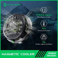 Original Black Shark Magnetic Cooler 2 for Gaming Phone for iPhone 14 Black Shark 5 Pro Rog oneplus Xiaomi Poco Pad Fast Cooling