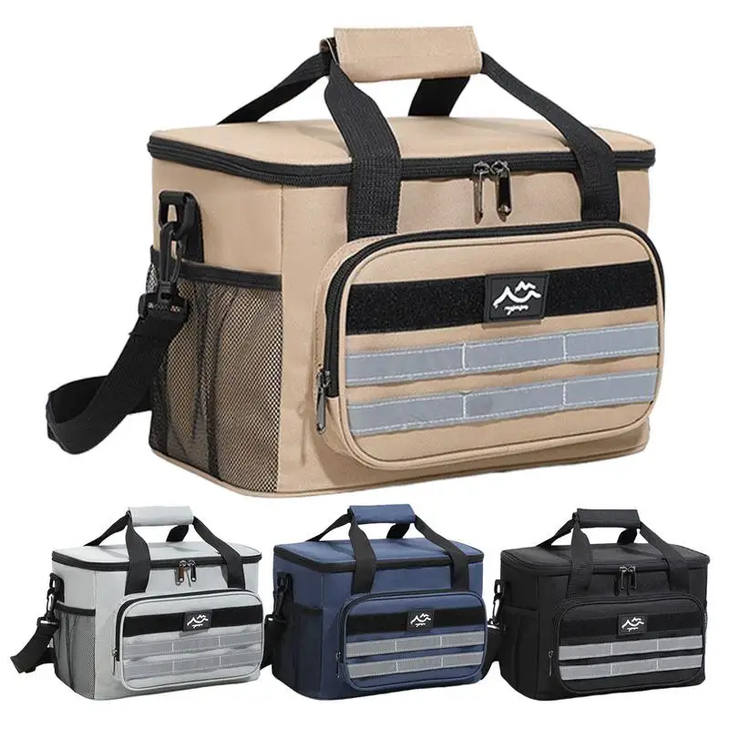 

camping Insulated Lunch Box Waterproof ice cooler box Multiple Compartment Insulation bag Food Box Picnic Lunch Box for camping