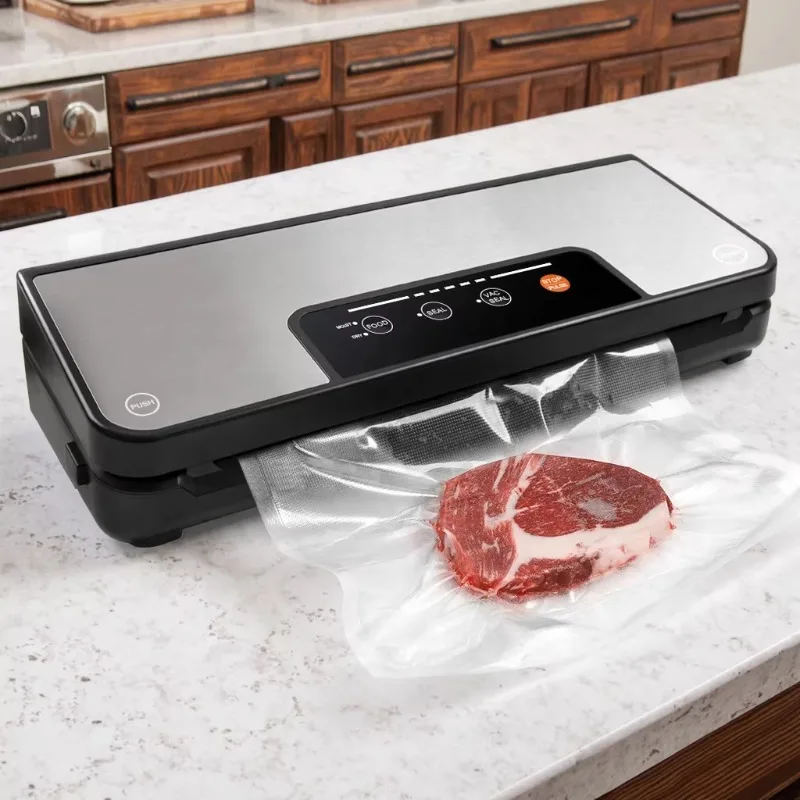 

Portable Mini Automatic Vacuum Sealer Machine Battery- RV-Powered for Household Kitchen Use Food Preservation Electric Source